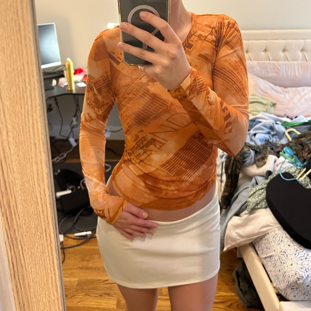 Y2K Mesh Top - Picture 2 of 4
